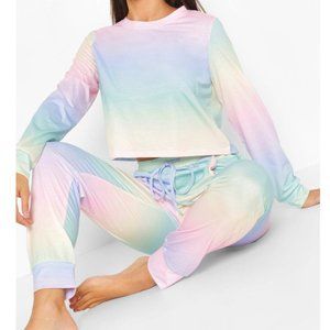 Pastel Rainbow Two-Piece Co-Ord Set